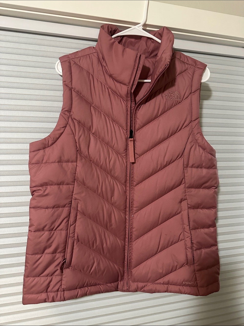 The North Face Women's Quilted Insulated Vest in Dusty Rose